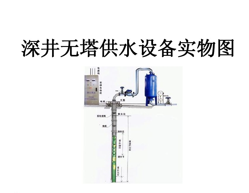 九江开发区井泵无塔式供水设备